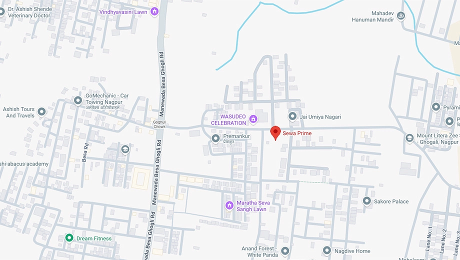 Location of Tajshri Sai Shree in Manish Nagar, Nagpur - Image 436884
