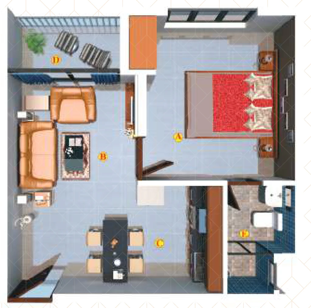 1 BHK Flat in Vfive Mondaine in Anayara, Thiruvananthapuram - Image 931773