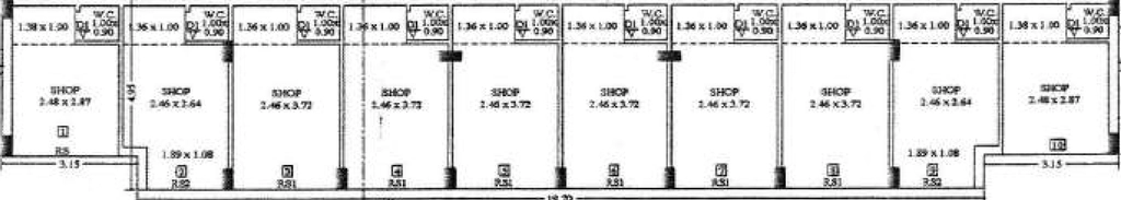 Floor Plan of Commercial Heaven Heights in Mavdi, Rajkot - Image 436945