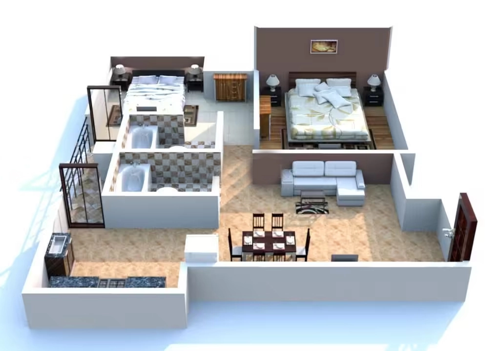 2 BHK Flat in AP Park Avenue in Jatkhedi, Bhopal - Image 931844