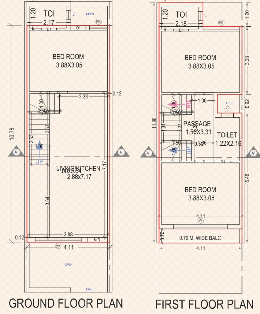 3 BHK Flat in Madhav Vihar in Rail Nagar, Rajkot - Image 931761