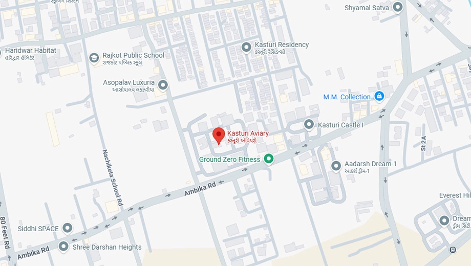 Location of Meet Kasturi Aviary in Kalavad Road, Rajkot - Image 437009