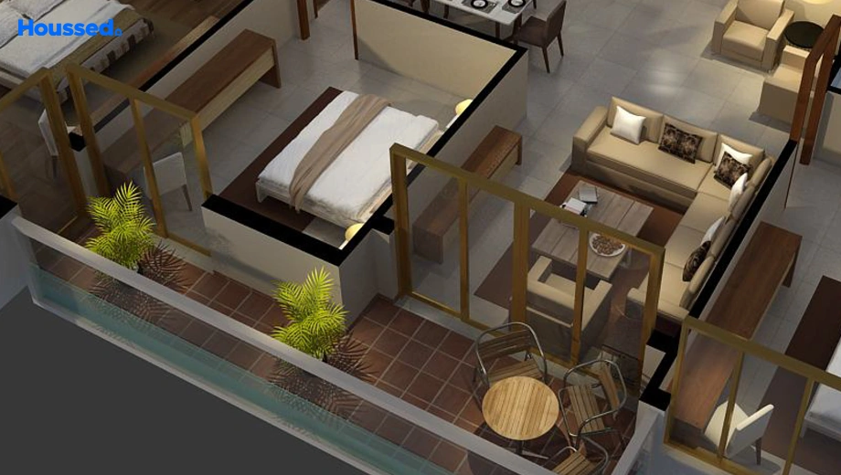 Sample Apartment of Shri Balaji Swastik Grand in Jatkhedi, Bhopal - Image 437215