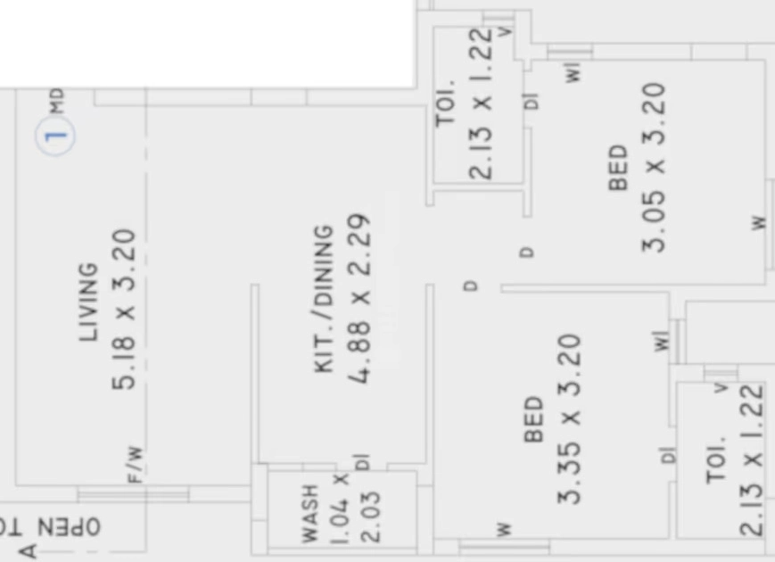 2 BHK Flat in Nand Darshan in null, Rajkot - Image 931781