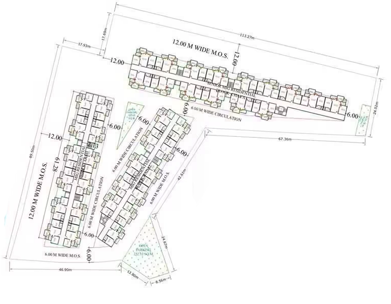 Master Plan of Chinarr Nest in Kolar Road, Bhopal - Image 437206