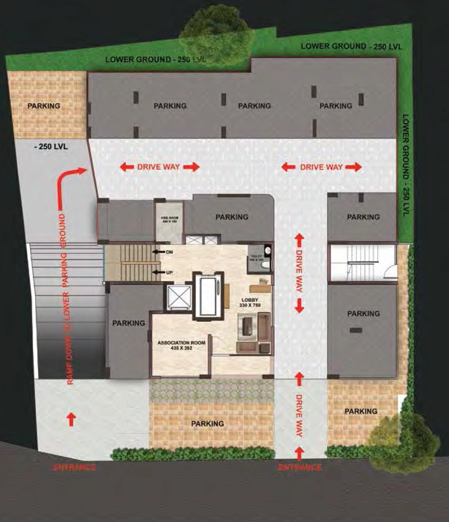 Master Plan of Sree Dhanya La Maison in Vazhuthacaud, Thiruvananthapuram - Image 437276