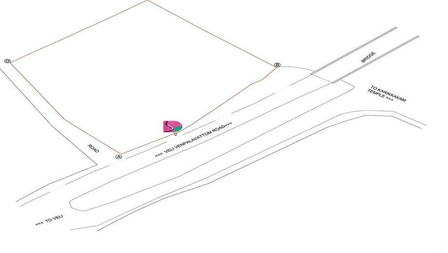 Location of Sree Dhanya Pink in Venpalavattom, Thiruvananthapuram - Image 437302