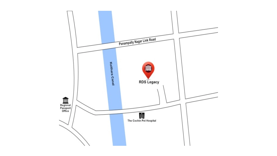 Location of RDS Legacy in Kadavanthra, Kochi - Image 437353