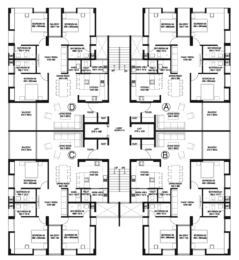 Floor Plan of RDS Aura in Kadavanthra, Kochi - Image 437371