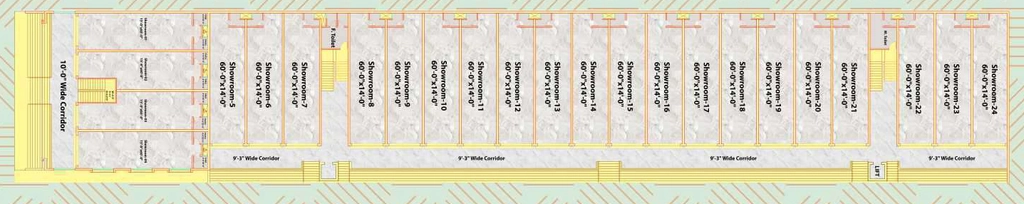 Floor Plan of BBD Business Central in Zirakpur, Chandigarh - Image 437441