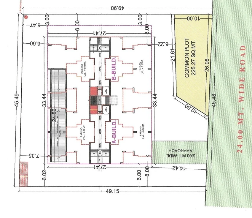 Master Plan of Janki Heights in Singanpor, Surat - Image 437551