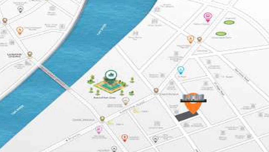 Location of Nilkanth Flora Park in Nana Varachha, Surat - Image 437557
