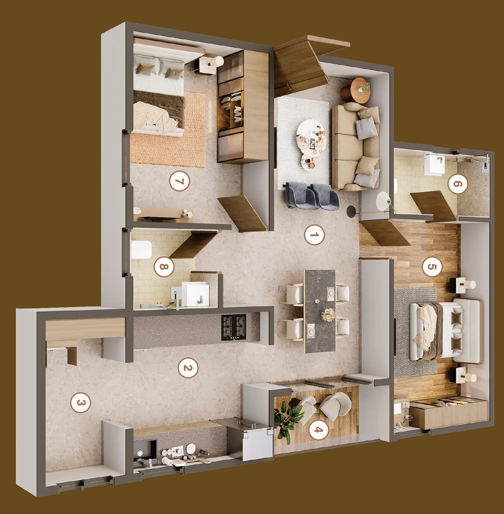 2 BHK Flat in RR Iyal in Uppilipalayam, Coimbatore - Image 931949