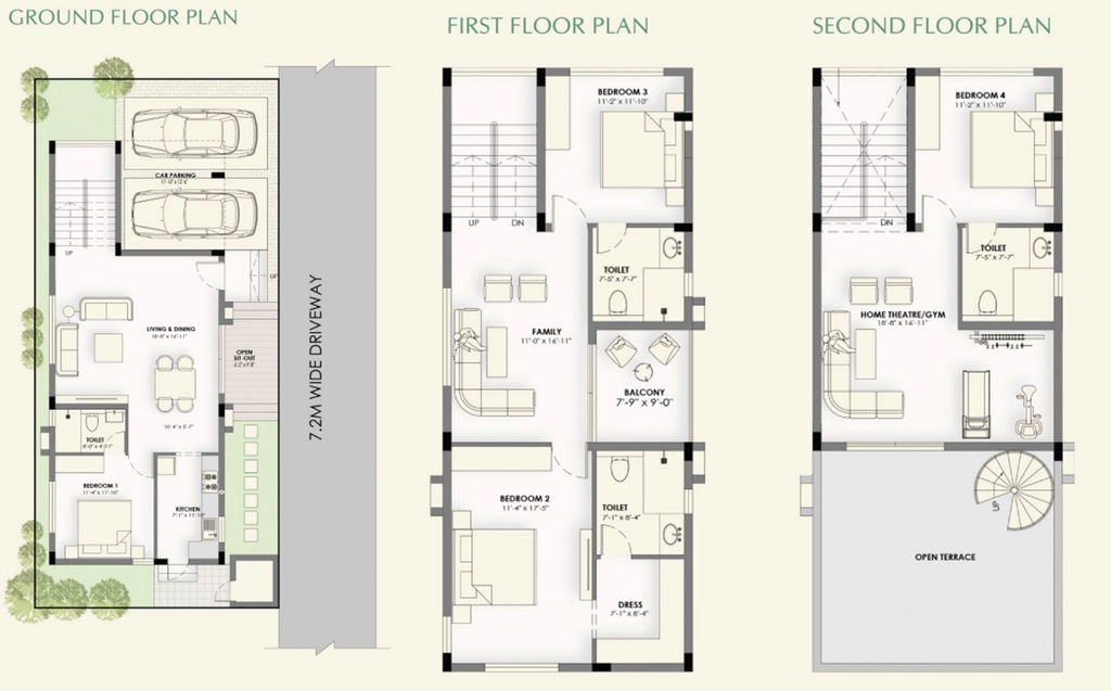 4 BHK House/Villa in Intermont Wellington Village in Kalapatti, Coimbatore - Image 931958