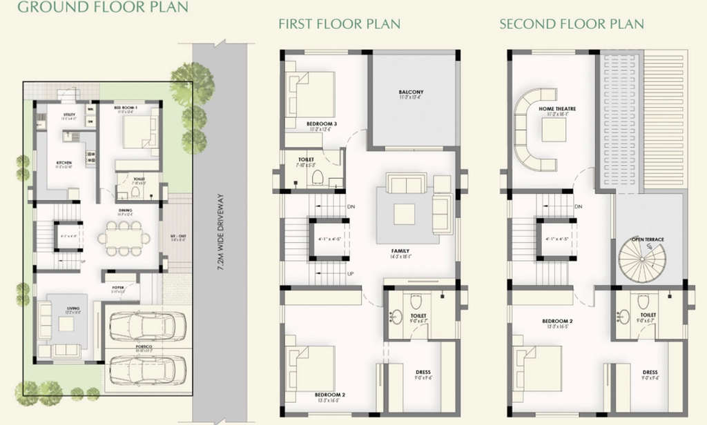 4 BHK House/Villa in Intermont Wellington Village in Kalapatti, Coimbatore - Image 931959