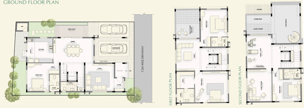 4 BHK House/Villa in Intermont Wellington Village in Kalapatti, Coimbatore - Image 931962