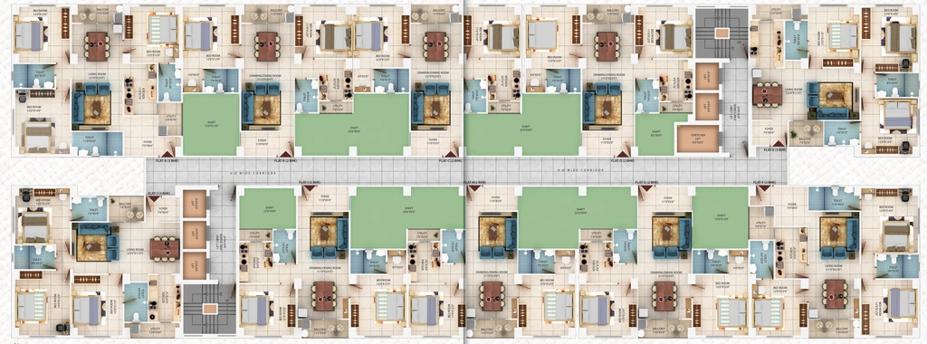 Floor Plan of Bhawani Kush in Kesora, Bhubaneswar - Image 437706