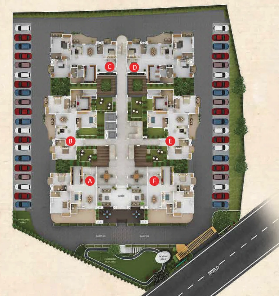 Master Plan of The Lantern in Vennala, Kochi - Image 437806