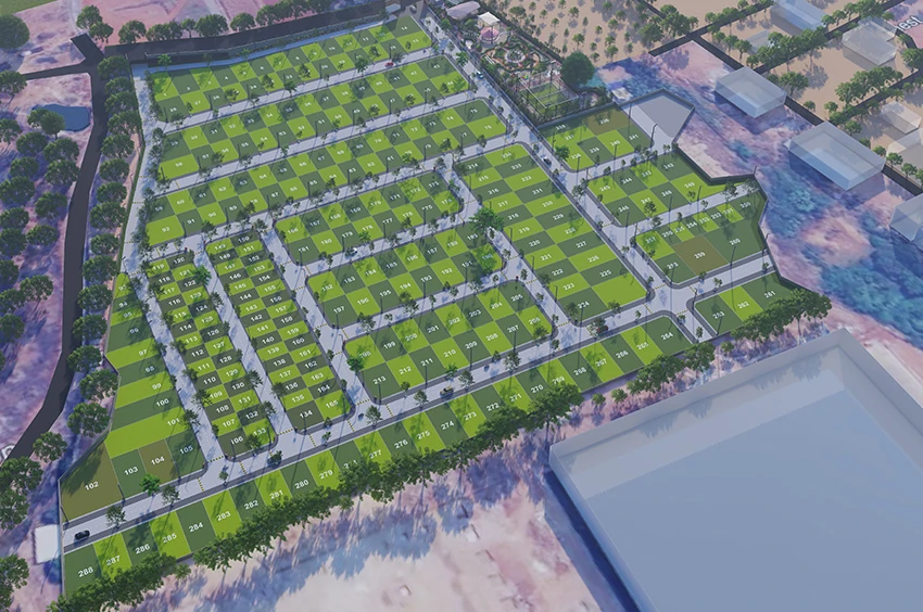 Master Plan of Ave Temple View in Madukarai, Coimbatore - Image 437836
