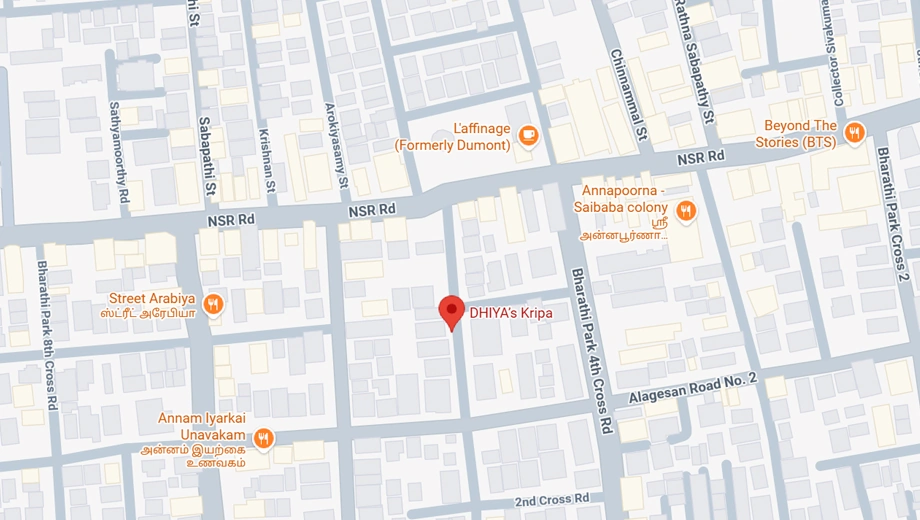 Location of Dhiya kripa in Saibaba Colony, Coimbatore - Image 437884