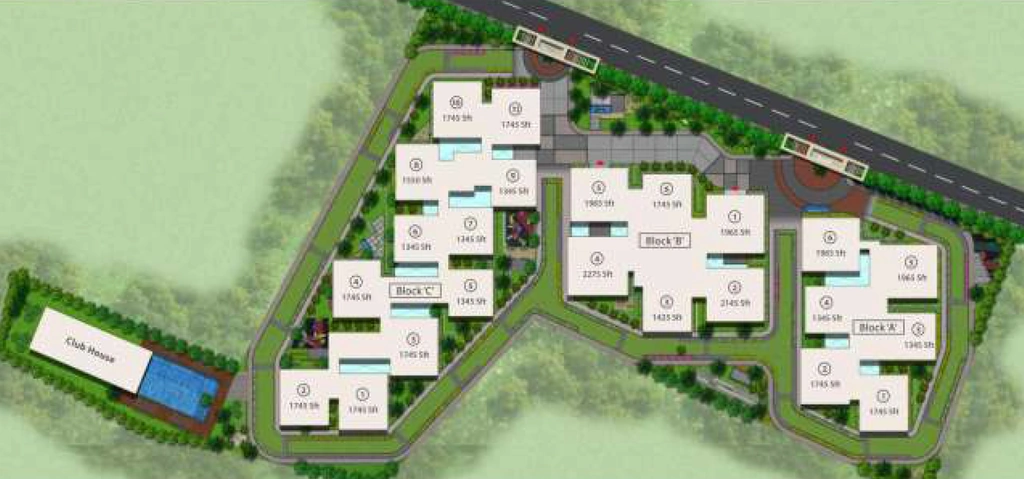 Master Plan of Vertex Siris Signa in null, Vijayawada - Image 437930