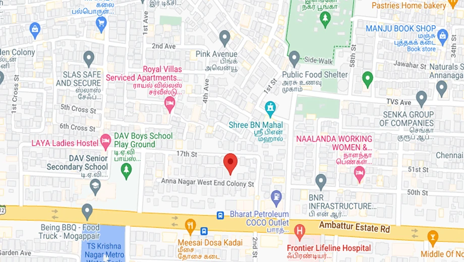 Location of Green Emerald in Mogappair, Chennai - Image 438013