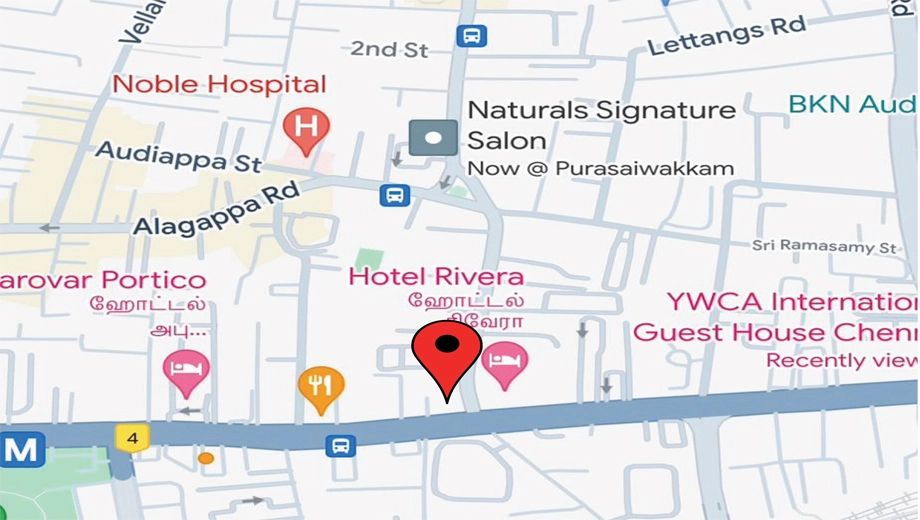 Location of Commercial Prince Shantiveer in Purasaiwakkam, Chennai - Image 438116