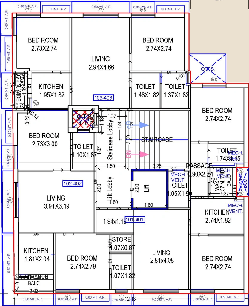 Floor Plan of Ashapura Crystal Villa in Lakshmiwadi, Rajkot - Image 438166