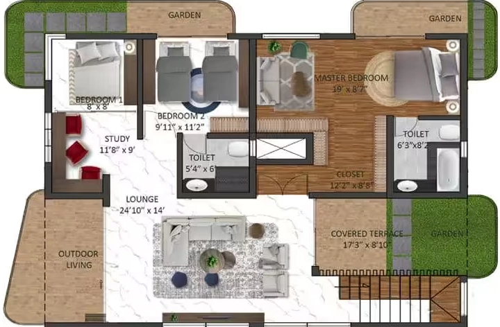 3 BHK Flat in Future Ika Residency in Banashankari, Bangalore - Image 932149
