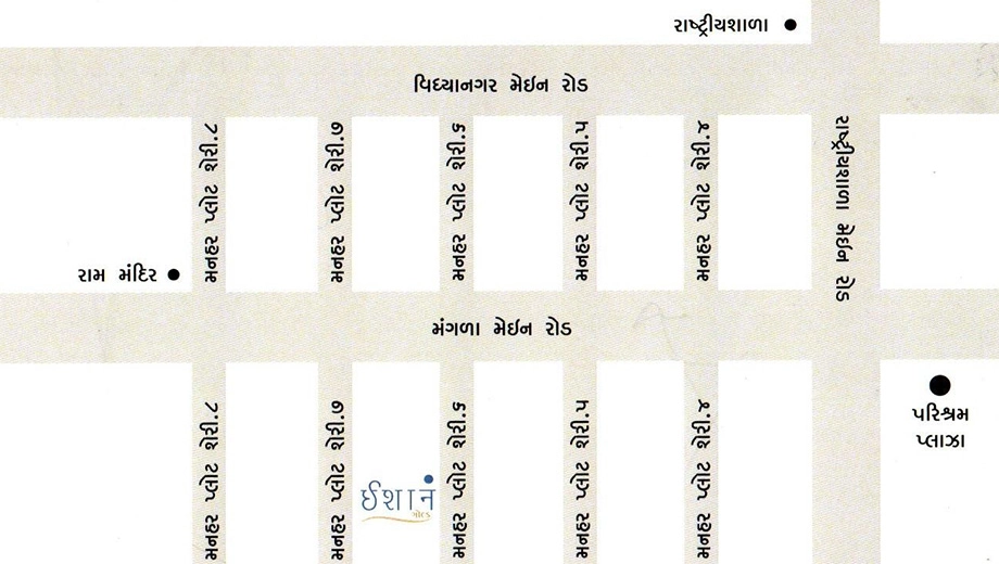 Location of Mustafa Ishaan Gold in Bhakti Nagar, Rajkot - Image 438240