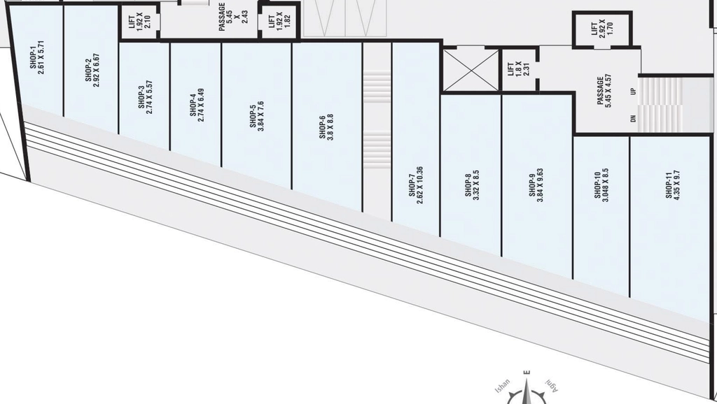 Master Plan of Commercial Pipaliya Empire in Bhakti Nagar, Rajkot - Image 438274