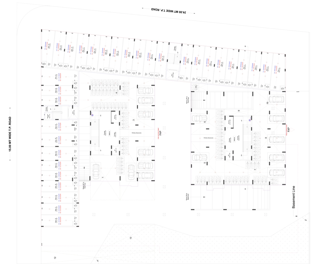 Master Plan of Swastik Suvarna Path in Mavdi, Rajkot - Image 438311