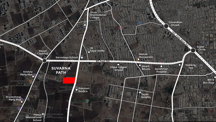 Location of Commercial Swastik Suvarna Path in Mavdi, Rajkot - Image 438315