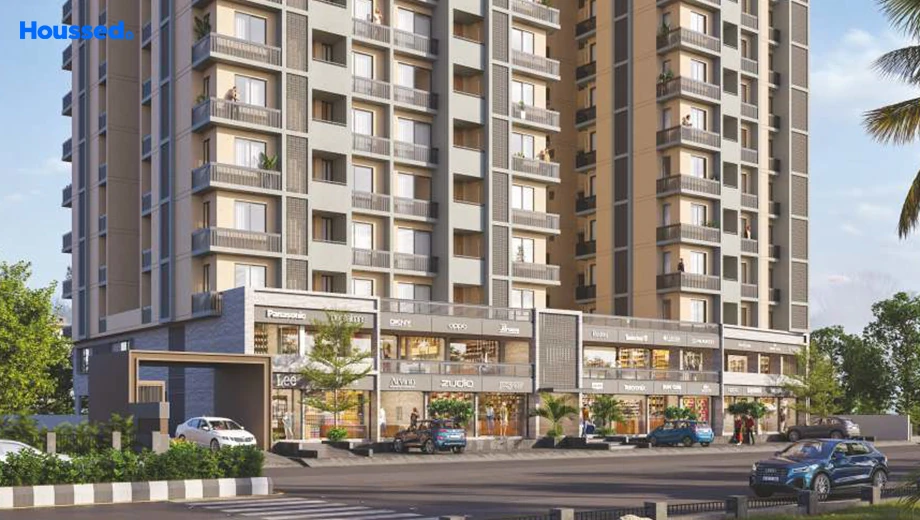 Project Image of Commercial Akash Skyhills in Bhakti Nagar, Rajkot - Image 438350