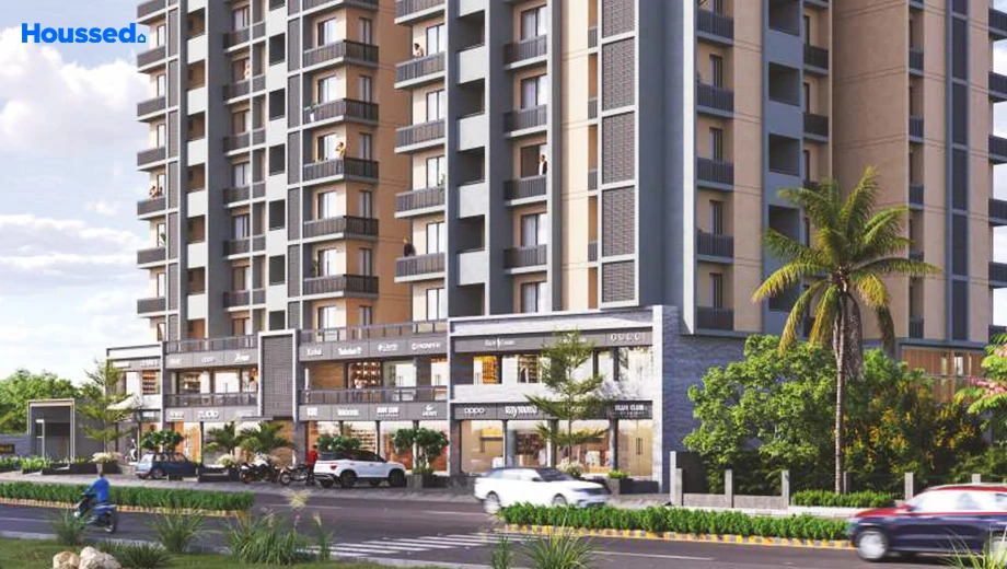 Project Image of Commercial Akash Skyhills in Bhakti Nagar, Rajkot - Image 438351