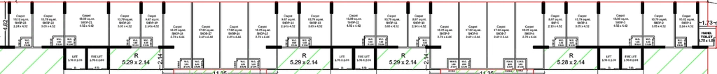 Floor Plan of Commercial Atulya City in Lodhika, Rajkot - Image 438365