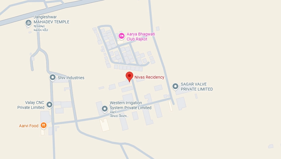 Location of Nivas Residency in Lodhika, Rajkot - Image 438387