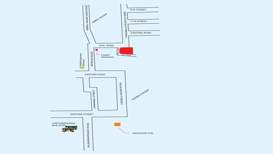 Location of VGK Speed Well in Chromepet, Chennai - Image 438453