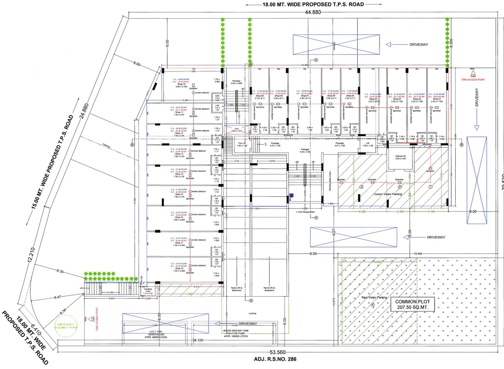 Master Plan of Commercial Savariya Kunj Height in Lodhika, Rajkot - Image 438439