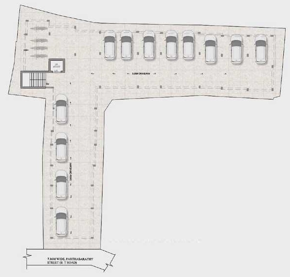 Master Plan of Aadhiti Nest in Perambur, Chennai - Image 438480