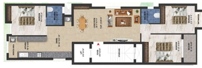 3 BHK Flat in Asset Aishwaryam Siddhan in Perambur, Chennai - Image 932251