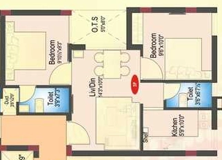 2 BHK Flat in AP Amogaa in Perambur, Chennai - Image 932252