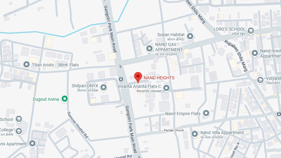 Location of Nand Heights in Munjka, Rajkot - Image 438585