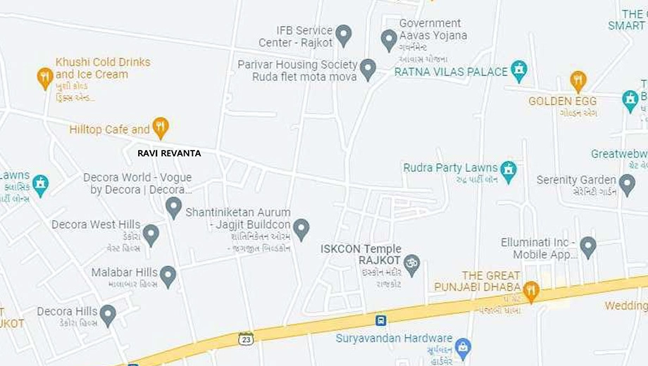 Location of Ravi Revanta in Munjka, Rajkot - Image 438626