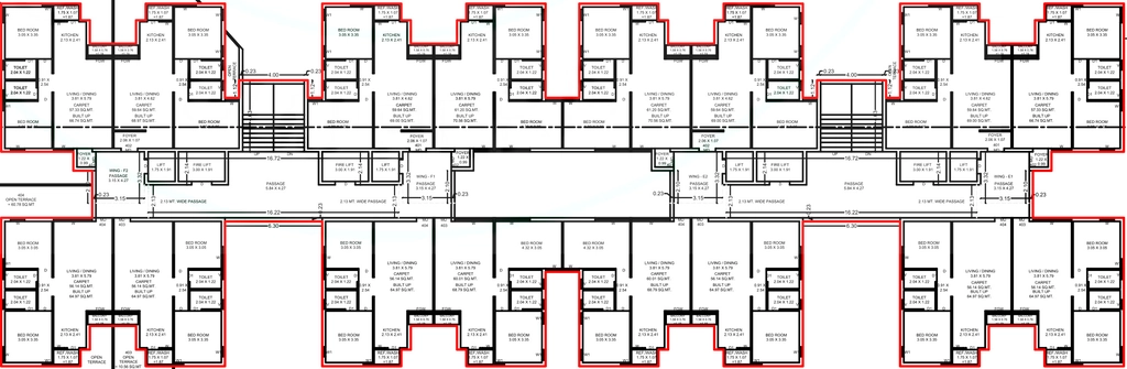 Floor Plan of Sanatan in Munjka, Rajkot - Image 438653