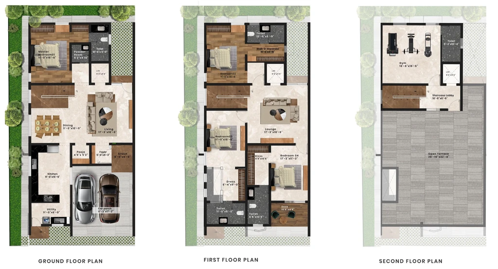 4 BHK House/Villa in Nivasan Swarnapuraa in Peelamedu, Coimbatore - Image 932318