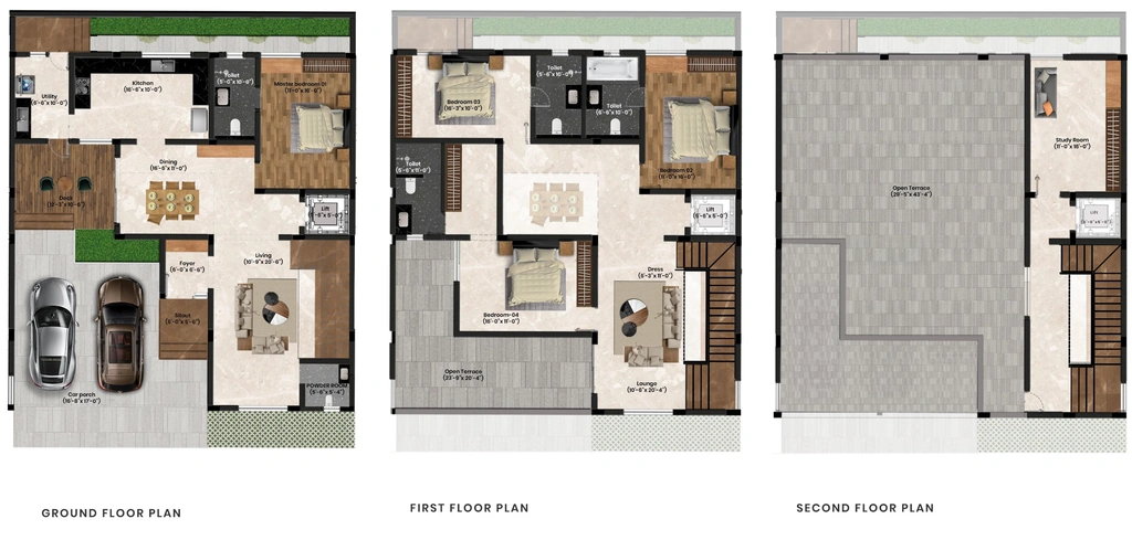 4 BHK House/Villa in Nivasan Swarnapuraa in Peelamedu, Coimbatore - Image 932319