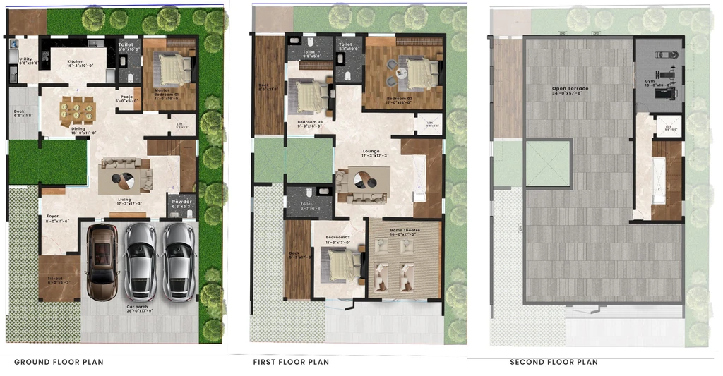 4 BHK House/Villa in Nivasan Swarnapuraa in Peelamedu, Coimbatore - Image 932321