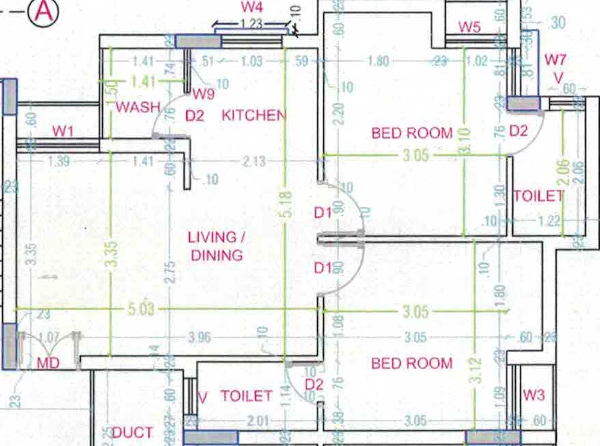 2 BHK Flat in Shivay Prashanti Flats in Munjka, Rajkot - Image 932333