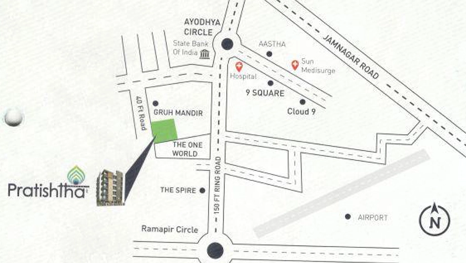 Location of Vidhi Pratishtha in Munjka, Rajkot - Image 438756
